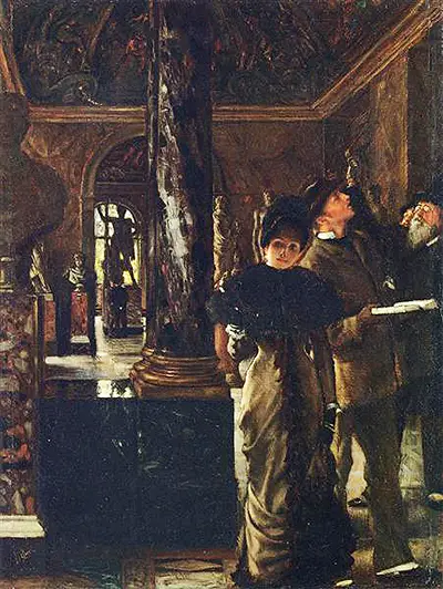 Foreign Visitors at the Louvre James Tissot